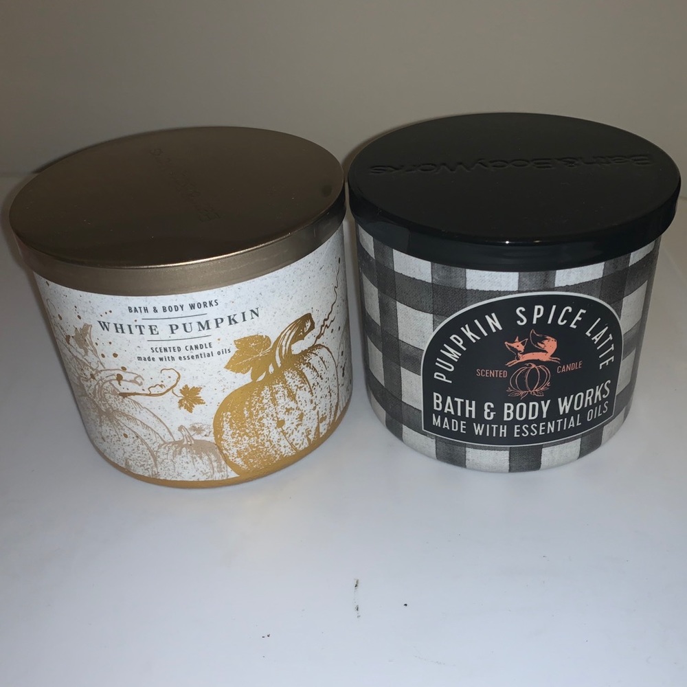 NEW Bath &BodyWorks candles!!